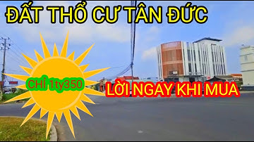chính chủ cần bán lô đất gd2 kdc tân đức / đức hòa / giá rẻ