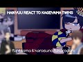 haikyuu react to Kageyama and ??? - haikyuu react