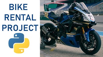 Python Projects | Bike Rental Management Project in Python | Project in Python