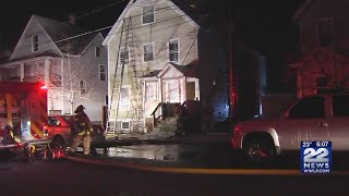 Families without a home after fire in West Springfield