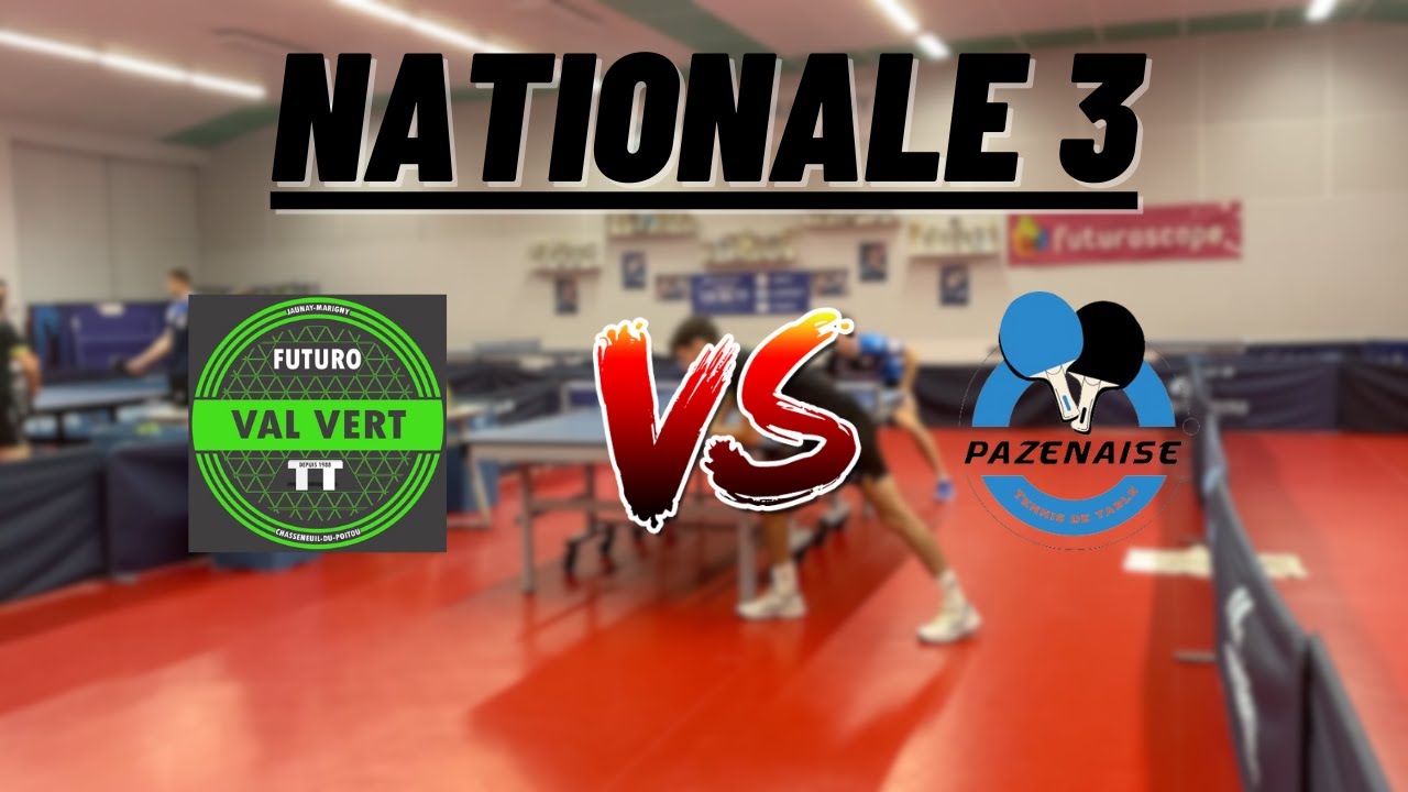 NATIONALE 3 | FUTURO VALVERT TT vs SAINTE PAZANNE | HIGHLIGHTS