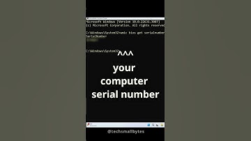 How to Look Up Serial Number on Windows 11 Using CMD