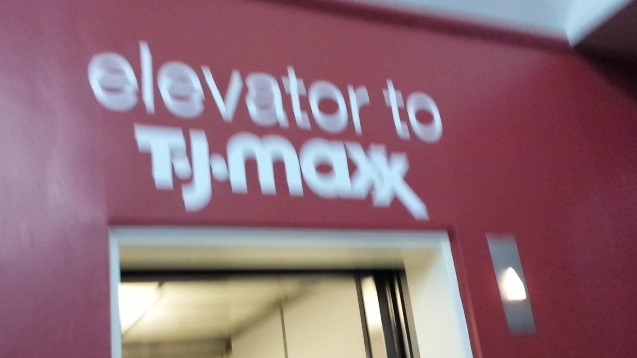 Schindler 300A RT hydraulic elevator, Schindler escalators, TJ Maxx