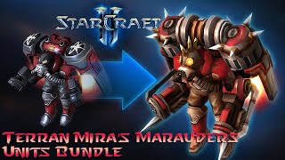 Terran Mira's Marauders Units Bundle (War Chest 2)