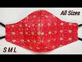 ALL SIZES - Let's make our own Luxury mask today!! - DIY Breathable Mask - Face Mask Sewing Tutorial