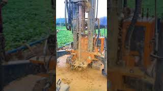 small crawler type water well bore hole drilling rig machine