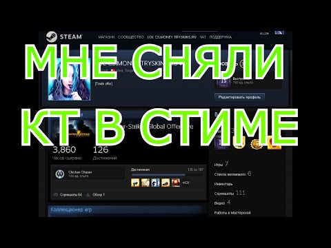 КАК МНЕ СНЯЛИ КРАСНУЮ ТАБЛИЧКУ В СТИМЕ