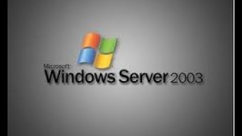 Windows Server 2003 Installation On Virtualbox