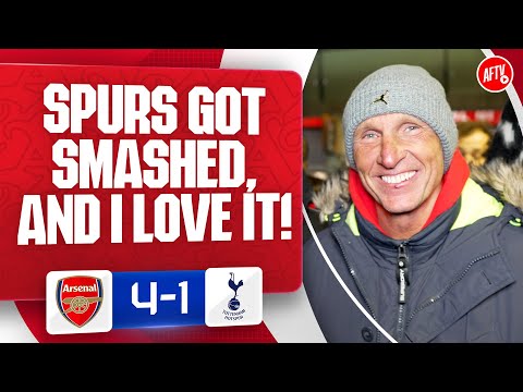 Spurs Got SMASHED And I Love It Lee Judges Arsenal 4 1 Tottenham