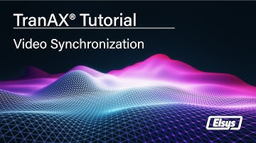 TranAX 4 - Video Synchronization
