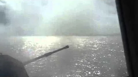 HMS Somerset 4.5 inch Gun firing practise