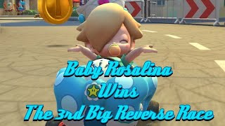 Baby Rosalina Wins The 3Rd Big Reverse Race