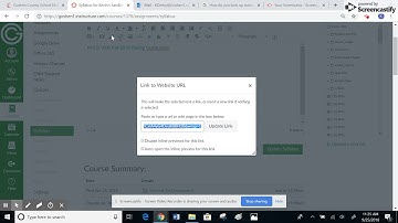 Adding a Syllabus to a Canvas Course