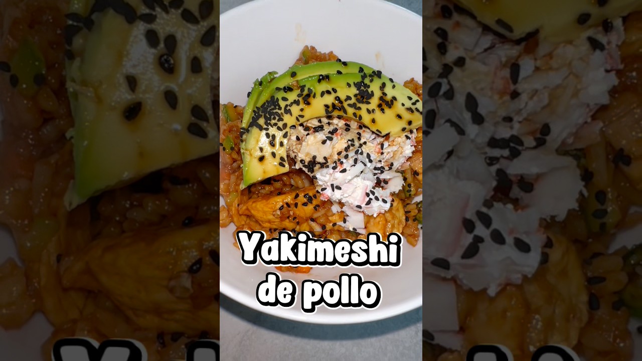 Yakimeshi de pollo 😍😋🍚 #parati #yakimeshi #recetas #comidafacil #arrozfrito