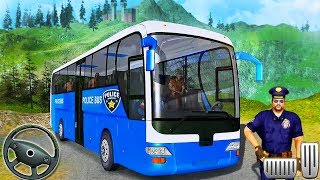 Offroad US Police Bus Driver : Prisoner Transport - Android GamePlay screenshot 3