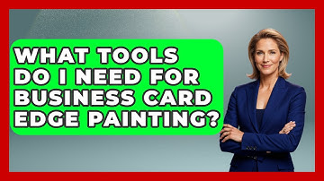 What Tools Do I Need For Business Card Edge Painting? - Graphic Design Nerd