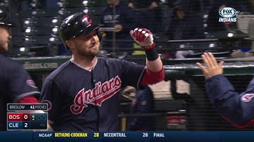 BOS@CLE: Raburn launches a solo homer to left field