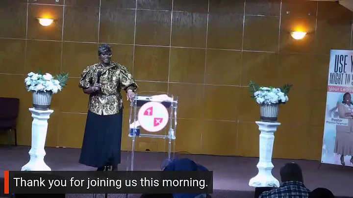 Pastor Martha Newman - I Have What I Say