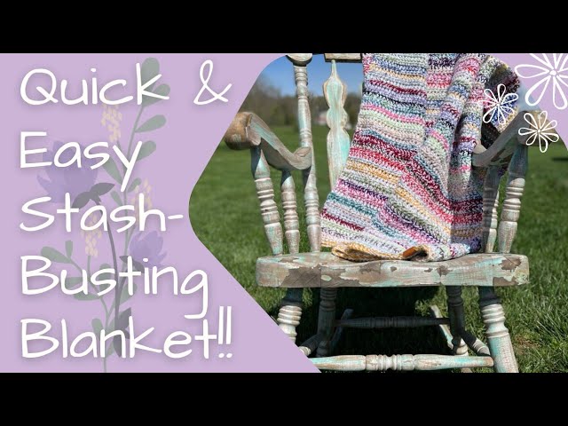 Stashbuster Tutorial: Back-to-Front Blanket Binding • Crafting a Green World
