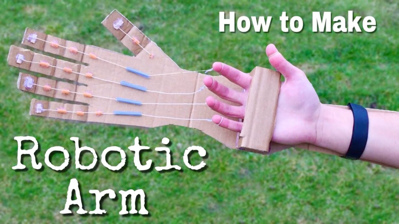 Grand romantisk valse How to Make a Robotic Arm at Home out of Cardboard - YouTube