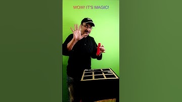 Best Silk Magic Trick: BLOW TO BLEND! Can Two Silk Hankies Blend With A Blow? #shorts