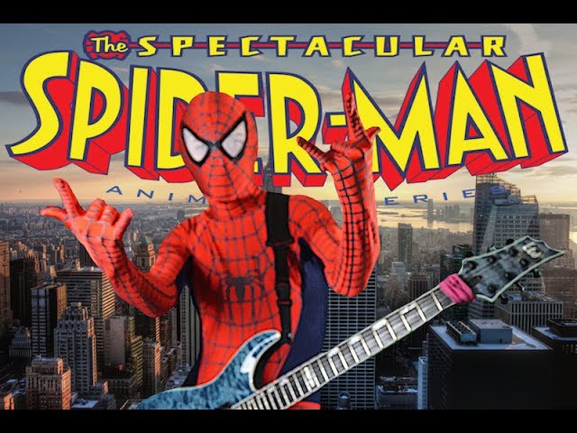 THE SPECTACULAR SPIDER-MAN THEME SONG CIFRA INTERATIVA por Misc  Cartoons/The Tender Box @ Ultimate-Guitar.Com