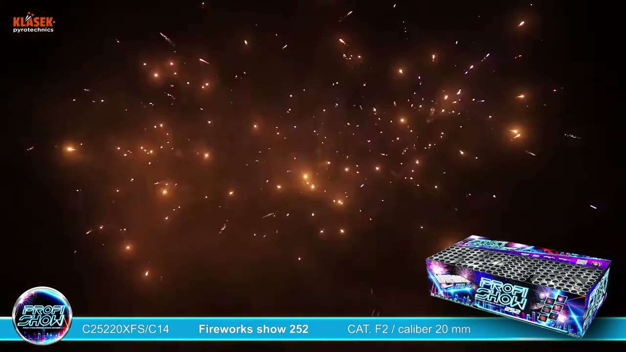 Profi Show 262 from Klasek Fireworks 