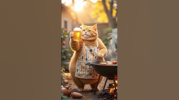 เล่นน้ำเสร็จก็มาหาไรกินกันนุด #cat #cutecat #catbehavior #animals #ตลก #comedy #haha #joker #ฟีดดดシ