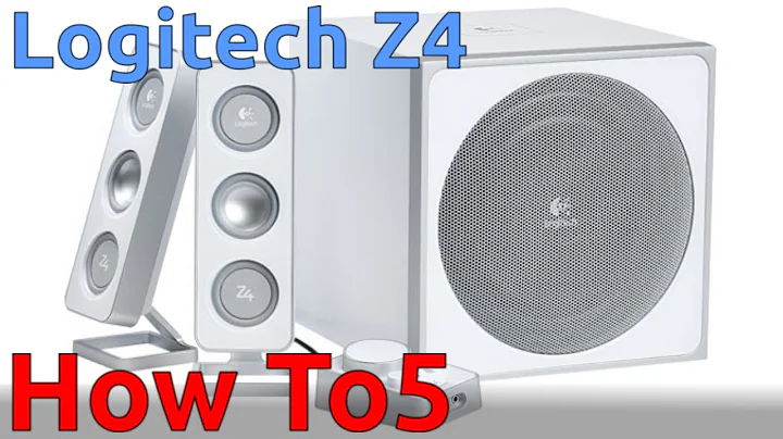 Logitech Z4 Sound Test and Review