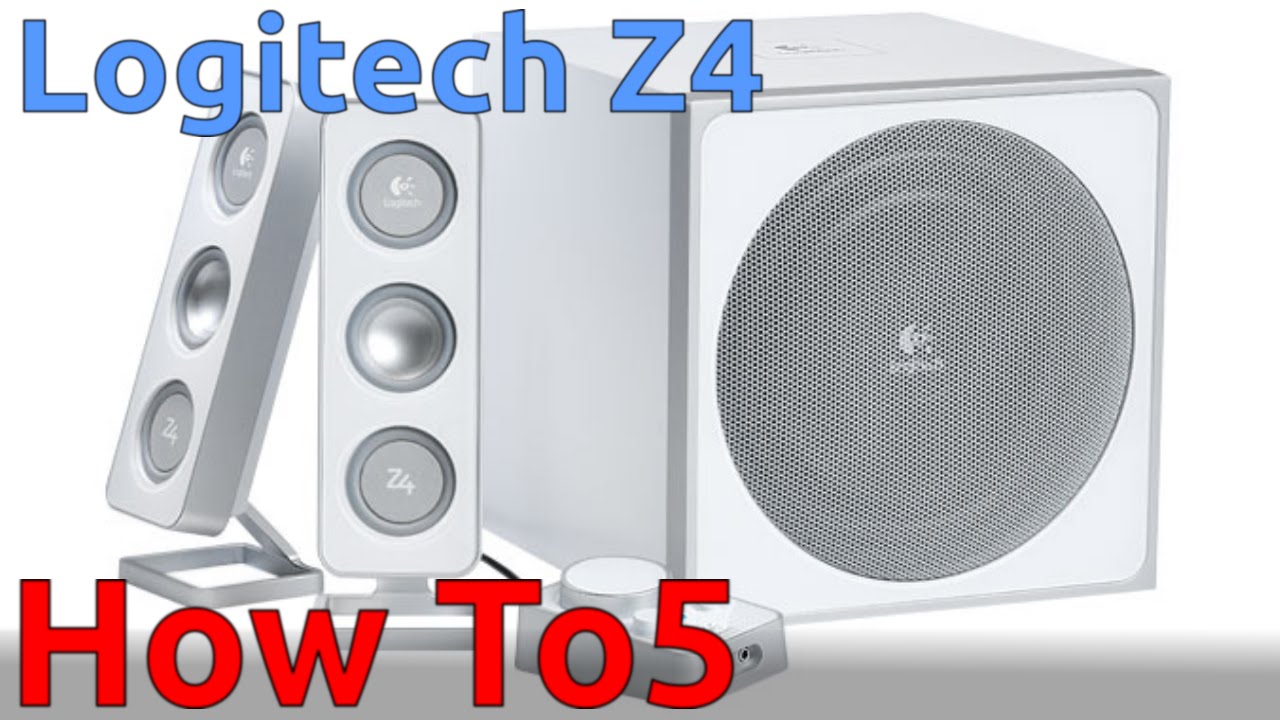 Logitech Z4 Sound Test and Review YouTube