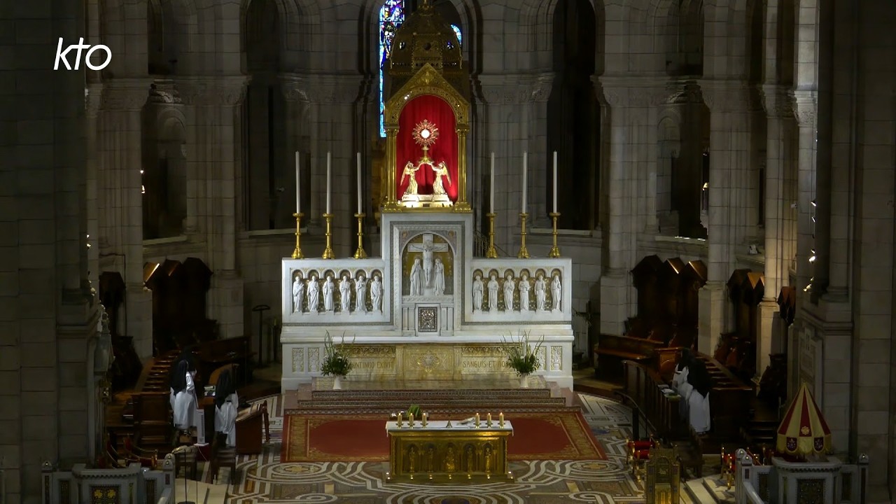 Prière du Milieu du Jour du 9 juillet 2026 au Sacré-Coeur de Montmartre