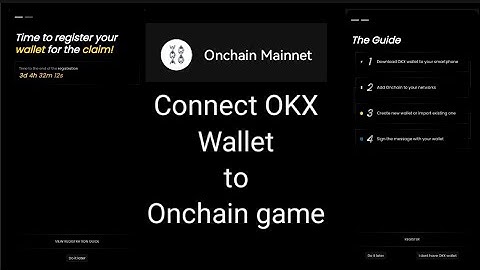 How to connect OKX wallet to Onchain network to get withdrawal after listing the token #onchain