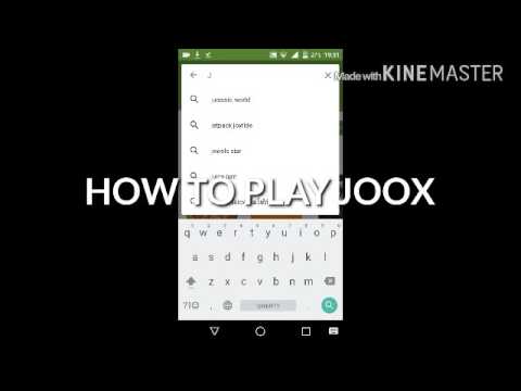 HOW TO PLAY JOOX AND DOWNLOAD