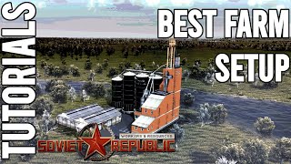 Best Farm Setup | Tutorial | Workers & Resources: Soviet Republic Guides