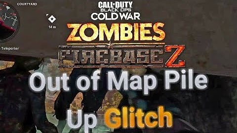 Pile Up Glitch Out Of Map | Cold War Zombies - FireBase Z Glitches/Exploits