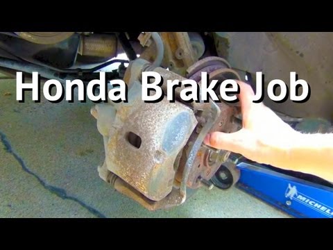 Video: Bagaimana cara mengganti rem pada Honda Accord 2002?