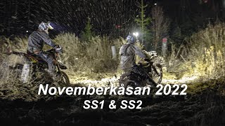 Novemberkåsan 2022 SS1 &amp; SS2 | Enduro | 19nov Bollnäs