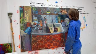 Réaliser Une Grande Peinture À Lhuile Le Processus Complet Étape Par Étape