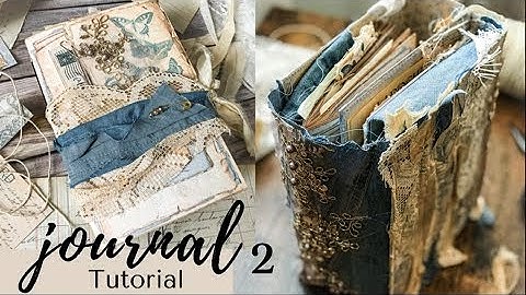 JUNK JOURNAL & LAPBOOK Tutorial for Beginners  PART 2