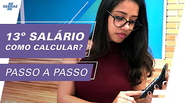 Como calcular 1 parcela do 13o salário?