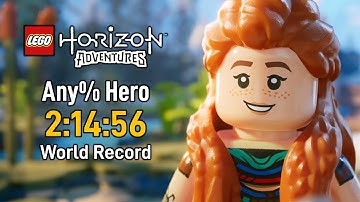 LEGO Horizon Speedrun Any% Hero Difficulty in 2:14:56 - World Record