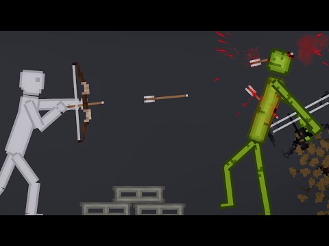 Melons Vs People - EPIC Bow Battle! In People Playground
