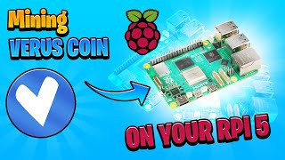 HOW to MINE VERUS COIN with a RASPBERRY PI 5 | Unboxing the new Pi 5