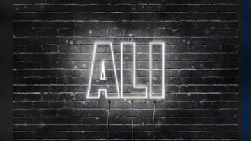 Ali name #lovely video #status video