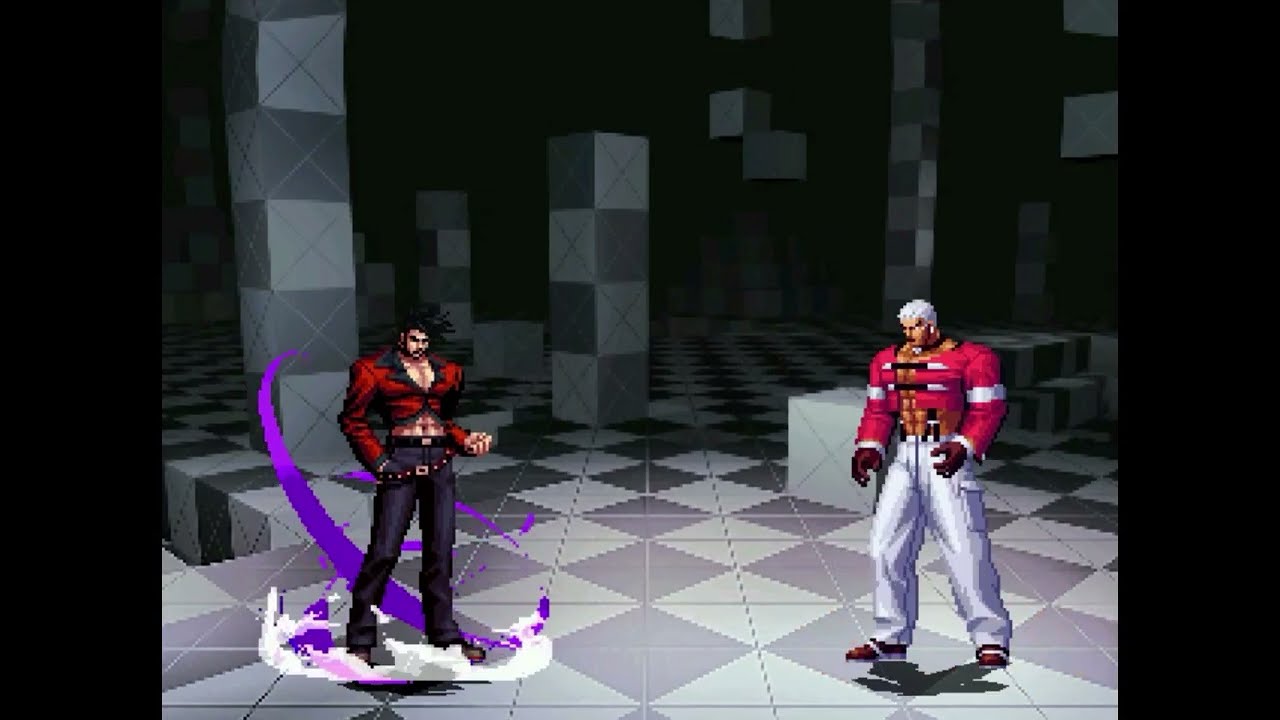 [KOF-MUGEN] Iori XII destroy Orochi team with one person