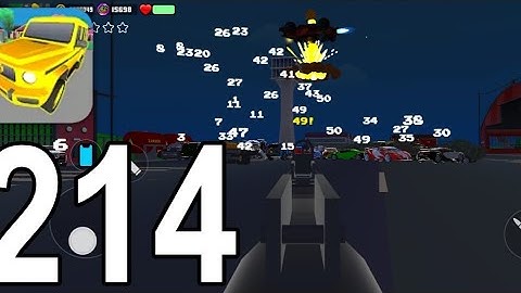 Gangs Wars: Pixel Shooter RP - Gameplay Walkthrough Part 214 - Destroy All Cars (Android, iOS)