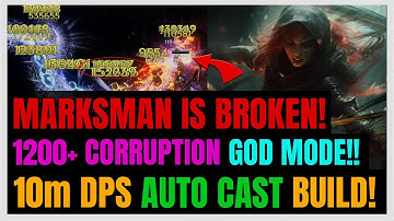 NEW SSS-Tier Marksman Lightning ZEUS Build! 1200+ Corruption GOD MODE! | Last Epoch 1.0