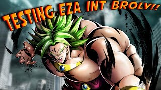 INT Broly Extreme Z Awakening is completely insane!! Int Broly EZA damage test