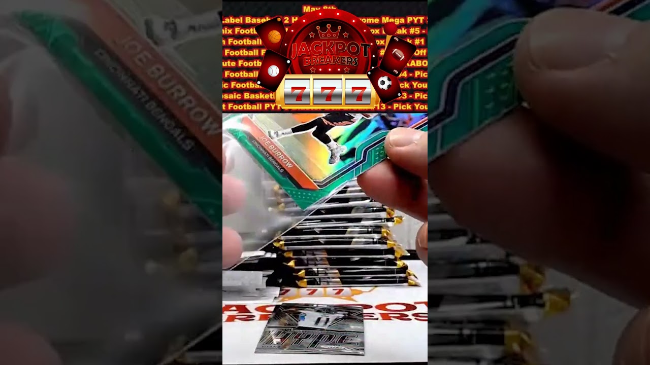 Joey B Green Prizm Rookie! - Jackpot Breakers - 