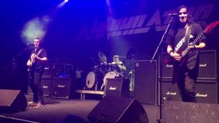 Annihilator performs "Second to None" live in Athens @Piraeus 117 Academy, 28.10.2016